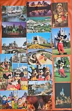 Lot of 17 Vintage Walt Disney World Post Cards 1980s Unused Mickey Big Al Jungle picture