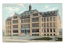 Cleveland OH Lincoln High School Street View Ohio Antique Postcard picture