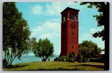 Chautauqua NY New York Postcard Miller Bell Tower On The Lake picture