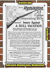 Metal Sign - 1910 Remington .22 Repeating Rifles - 10x14 inches picture