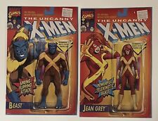 X-MEN LEGENDS #3 & 4 Beast & Marvel Girl Action Figure Variant Editions 2021 NM picture