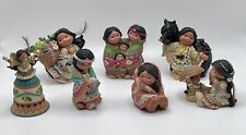 Enesco Friends of The Feather Figurines Vintage Lot Of 7 picture