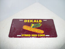 DeKalb Hybrid Seed Corn License Plate picture