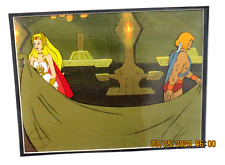 HE-MAN & SHE-RA Animation Cel vintage MOTU cartoon production art Background 1/1 picture