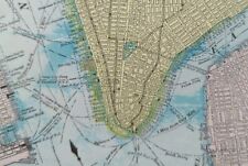 Vintage 1902 NEW YORK CITY Map 14