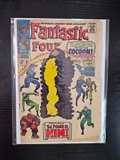 Fantastic Four #67 1967 1st app. Him (Warlock)  Low Grade Cut Out Comic Book picture