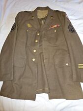 wwII Army Class A Uniform Jacket 44L MINT picture