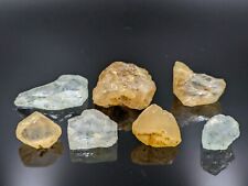 Rare Volodarsko-Volynskoye Topazes - 7 multicalor stones - 240 carats. Ukraine picture