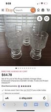 Set of 4 Lord of the Rings Fellowship of the Ring Goblets Glasses picture
