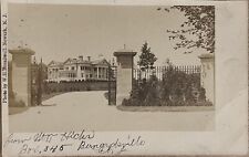 RPPC Bernardsville A.R. Kuser Residence New Jersey Real Photo Postcard 1906 picture