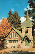 New London NH New Hampshire, St Andrew's Episcopal Church, Vintage Postcard picture
