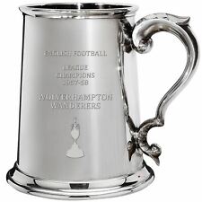 1st Division Football Champion Wolverhampton Wanderers 1957 1958 Pewter Tankard picture