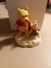 Disney Winnie The Pooh  POOH & PIGLET Holding Hands Thimble  From LENOX   picture