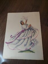 1948 S.S. Uruguay Dinner Menu Moore-mccormack Lines Argentina Dancing The Gato picture