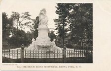 BRONX NY - Heinrich Heine Monument Bronx Park - udb (pre 1908) picture