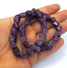 2 Pcs Best Quality Faceted purple Colour Corundum Bracelets,Corundum Stone picture