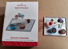 2014 Season's Treatings Hallmark Keepsake Christmas Ornament Series Cake Pops picture