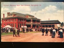 Vintage Postcard 1913 Women's Building, State Fair, Springfield, Illinois (IL) picture