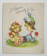 Vintage Folding Valentine Card Especially For You picture
