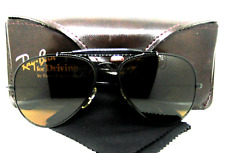 Ray-Ban USA NOS Vintage 1970s B&L Aviator Driver Outdoorsman New Sunglasses picture