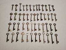 Lot Of 50 Vintage Skeleton Keys For Doors, Locks, Etc. picture