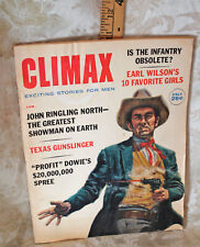 Jan 1961 Mens Magazine Climax Exciting Stories picture