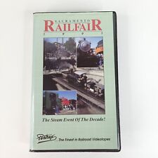Vintage Pentrex Railroad Sacramento Rail Fair 1991 Beta Tape and Case EUC picture