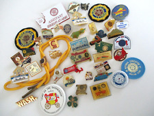 Lot Vintage American Legion Pins Bolo Tie Patches - Estate picture