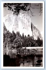 RPPC Yosemite National Park California El Capitan Rocky Mountain Postcard picture
