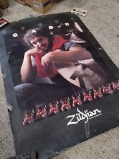 VINTAGE 1980's Steve Gadd K  Zildjian CYMBAL Poster-GOOD picture