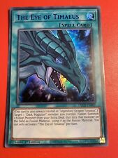 Yugioh The Eye of Timaeus DLCS-EN007 Ultra Rare 1st Edition (BLUE) LP picture