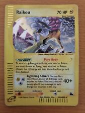 Raikou H26/H32 holo ENG Skyridge Good Pokémon Card  picture