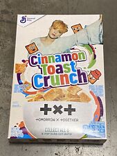 TOMORROW X TOGETHER Cinnamon Toast Crunch Cereal K-Pop Txt General Mills 12oz picture