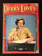 Diary Loves #4 Quality Publications 1950 picture