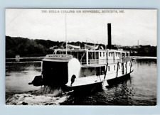 postcard The della Collins on Kennebec Augusta, Maine 0506 picture