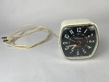 Vintage Retro MCM Ingraham Dapper Luminous Clock 34-200 Made USA WORKS picture
