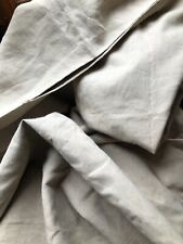 HUGE Vintage French Ex Military Pure Linen Sack UNUSED 5ft c1940s picture