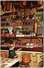 Weston Vermont VT, Popular Candy Counter, Variety of Old Times Candies, Postcard picture