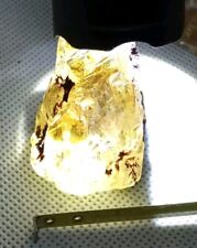 🔥 GENUINE RAW CITRINE CHUNK BRAZIL 38.4GR CAB FACET LAPIDARY MINERAL picture