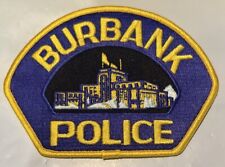 Burbank California CA Police Department Patch picture