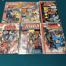 Lot Of 6 DC Comics Tales Of The Teen Titans The New Teen Titans DC Comics picture