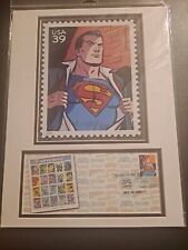 Superman Stamp Art  NEW & ON SALE picture