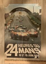 1966 LeMans Racing Poster | Original | 24 Heures Du Mans | Really Rough picture