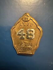 FDNY NEW YORK FIRE DEPARTMENT 1860-65 Civil War Era Firefighter Badge NYC Obs. picture