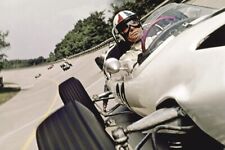 Grand Prix James Garner on race track in Formula 1 car 24x36 inch Poster picture