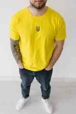 Men's yellow t-shirt patriotic 