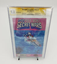 Marvel Deadpool Secret Wars #2 CGC 9.8 SS (Cullen Bunn) 1st App Gwenpool (cover) picture
