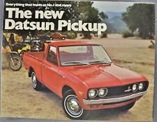 1972 Datsun Pickup Truck Brochure Folder Li'l Hustler Nissan Excellent Original picture