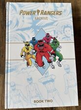 POWER RANGERS ARCHIVE DELUXE EDITION HARDCOVER BOOK TWO 2024 BRAND NEW Sealed picture
