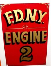 CUSTOM ORDER YOUR PERSONALIZED HAND PAINTED FIRE ENGINE DEPT SIGN Fireman Gift picture